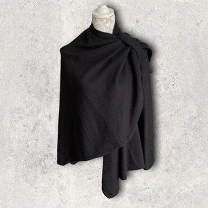 Christopher & Banks Black Shawl o/s.